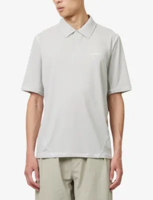 MANORS Outsider Short-Sleeved Woven Polo Shirt detail 3