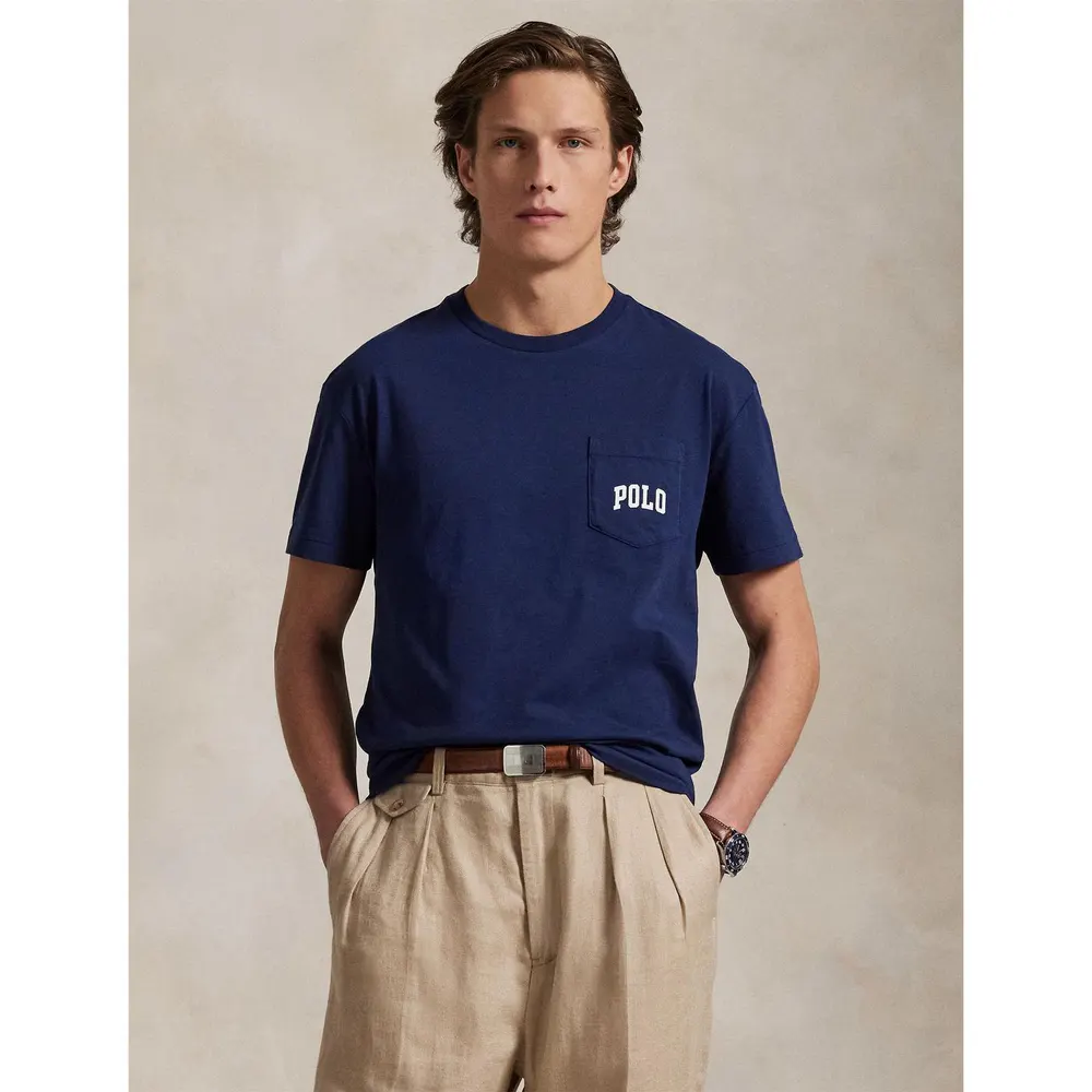 Polo Ralph Lauren Men's Bear Print Crew Neck T-Shirt detail 2