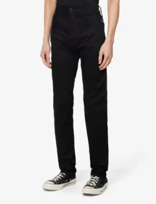 REPLAY Anbass Hyperflex slim-fit stretch-denim jeans - 36/34 in BLACK, additional product view 3