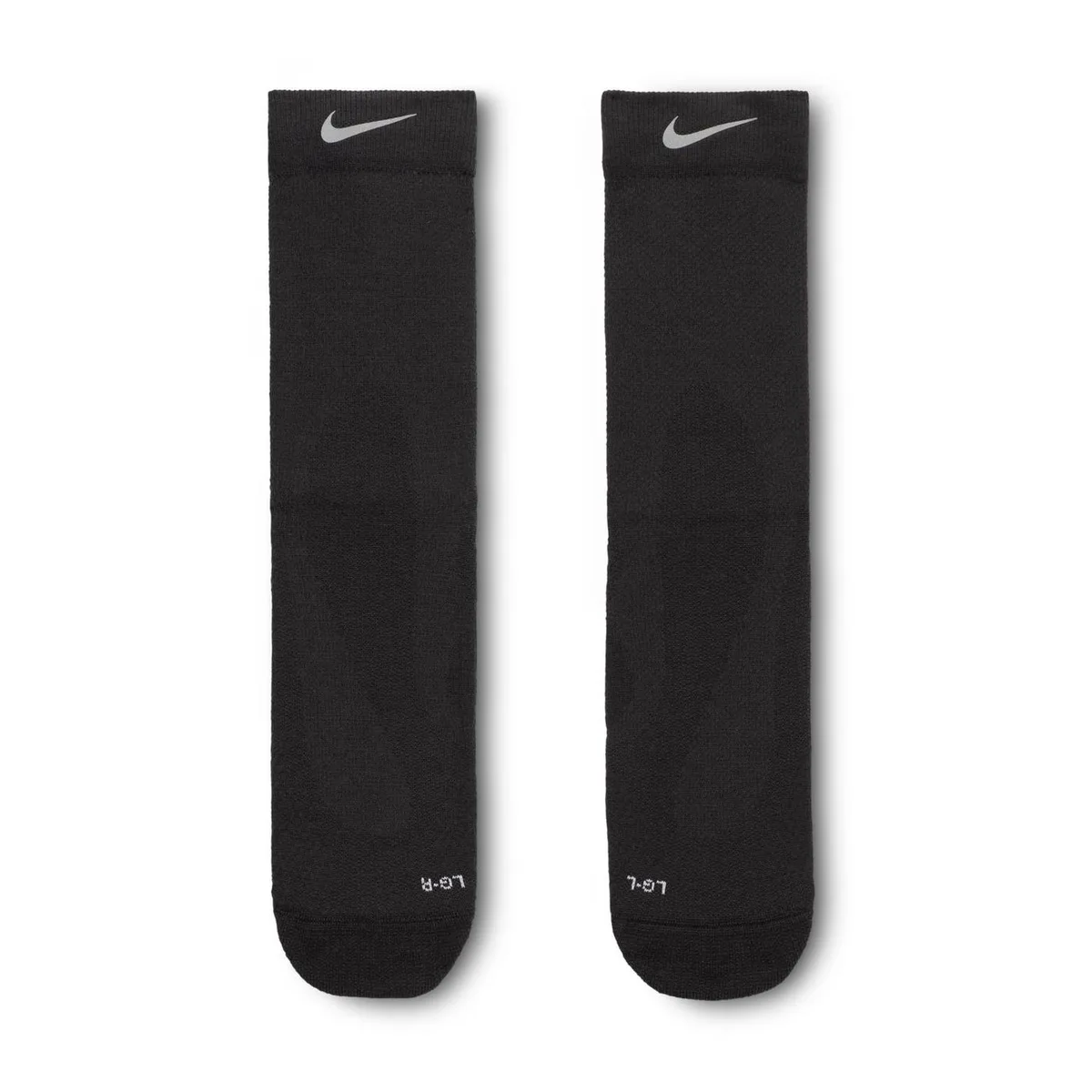 For Him Nike Men's Crew Socks in Black, additional product view 2