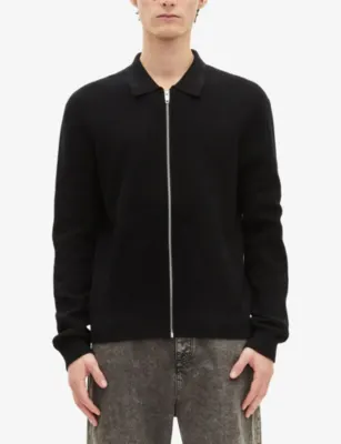 THE KOOPLES Honeycomb Knitted Cardigan detail 3