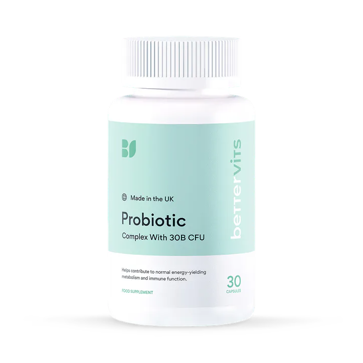Bettervits Probiotic Complex with 30B CFU 30 Capsules