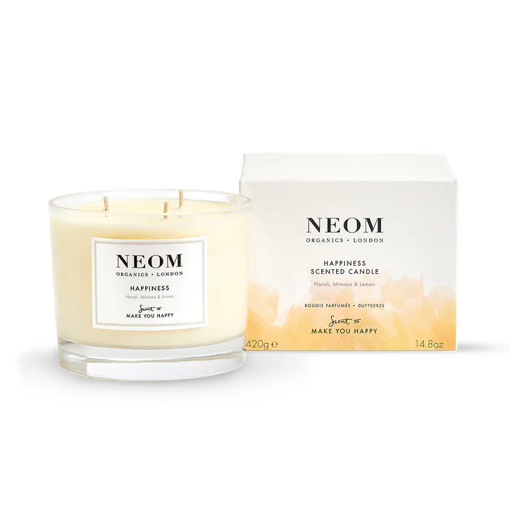 NEOM Happiness Scented Candle 3 Wicks 420G
