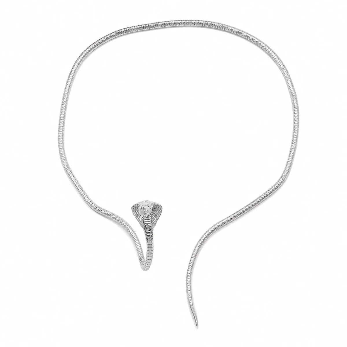 DANNY - For Him CUSTOM .925 Silver Cobra Necklace 71766 – Necklace