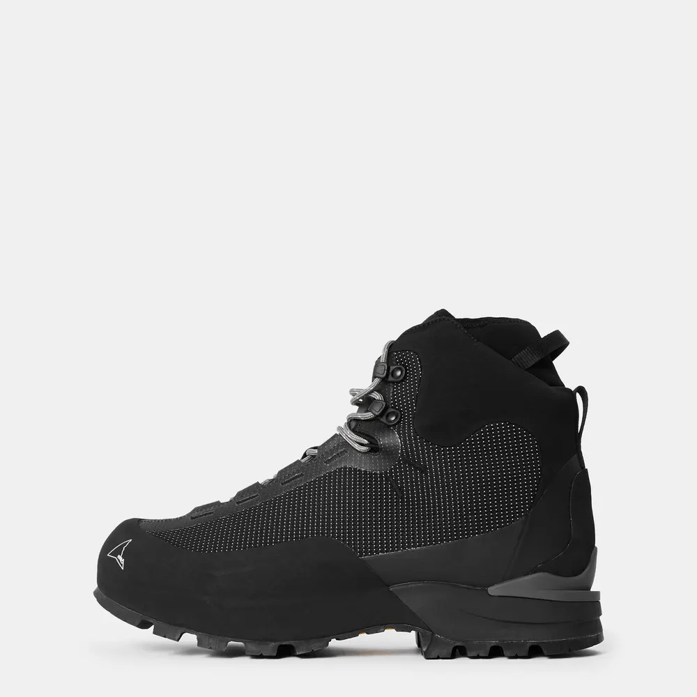 ROA Men's Hida High-Top Trainers in Black, additional product view 2