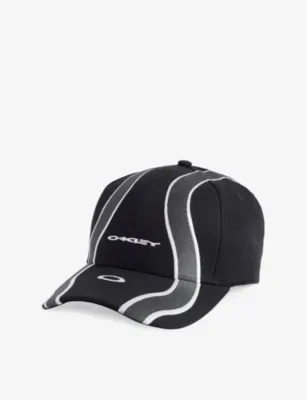 OAKLEY Brand-embroidered cotton-blend twill baseball cap - S/M