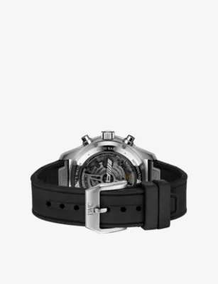 IWC Pilot’s Performance Chronograph AMG Titanium Automatic Watch 41mm detail 2