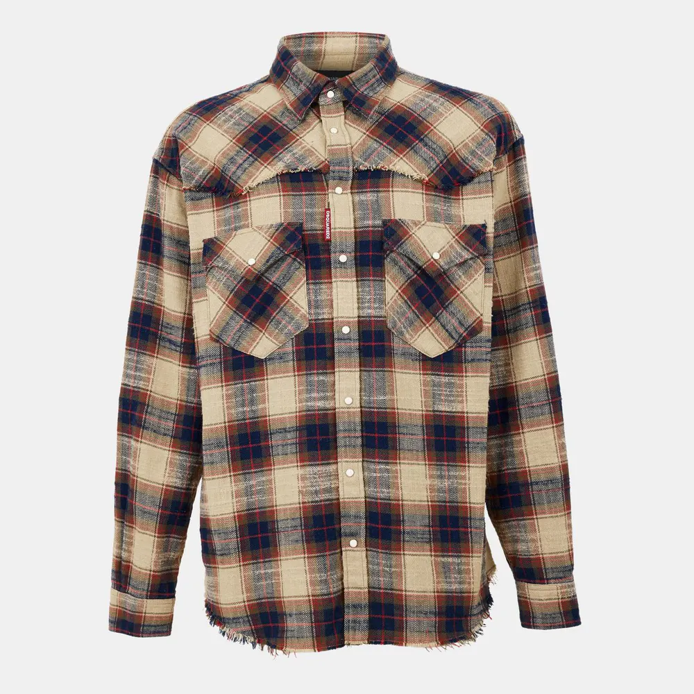 DSquared2 Men's Long Sleeve Cowboy Shirt