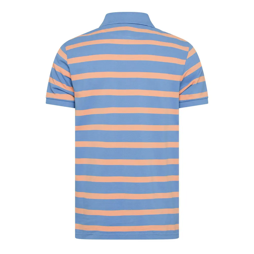 Gant Men's Striped Short Sleeve Polo Shirt detail 2