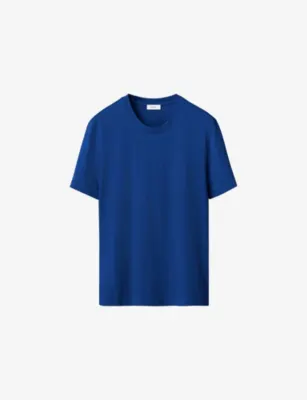 ETON Crewneck Cotton-Jersey T-Shirt - LIGHT PURPLE detail 3
