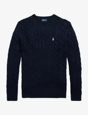 POLO RALPH LAUREN Crew Neck Cotton Knit Jumper