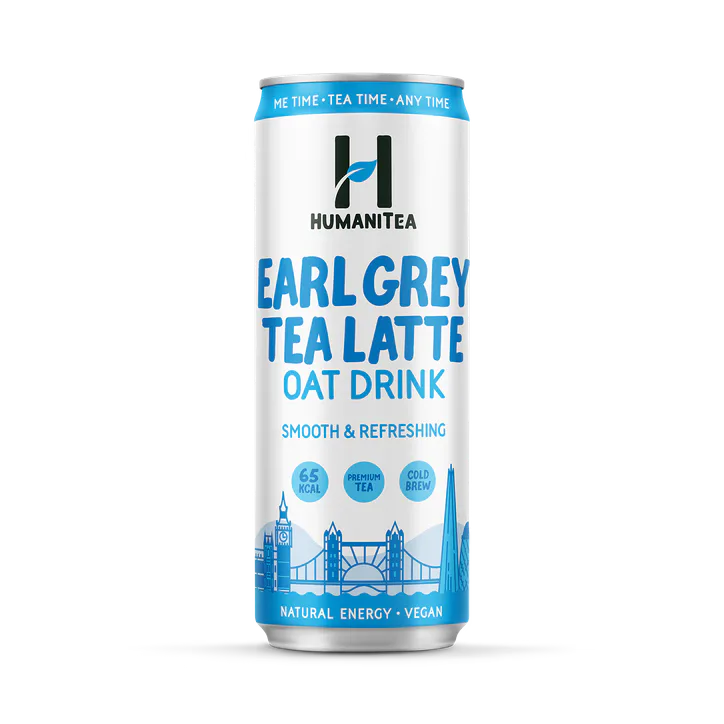 HumaniTea Cold Brew Earl Grey Tea Latte - 250ml
