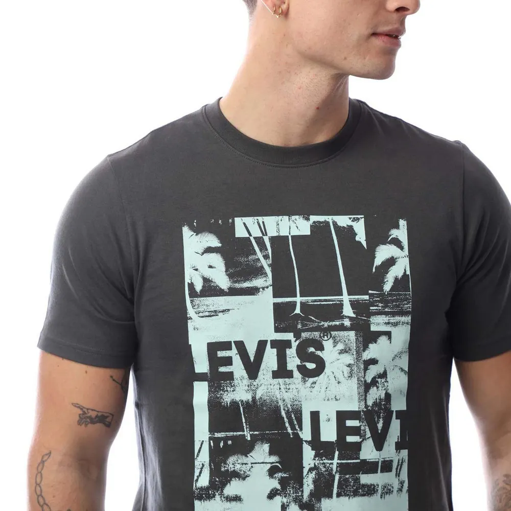 Levis Men's Short-Sleeve Relaxed Fit Oversized T-Shirt detail 3