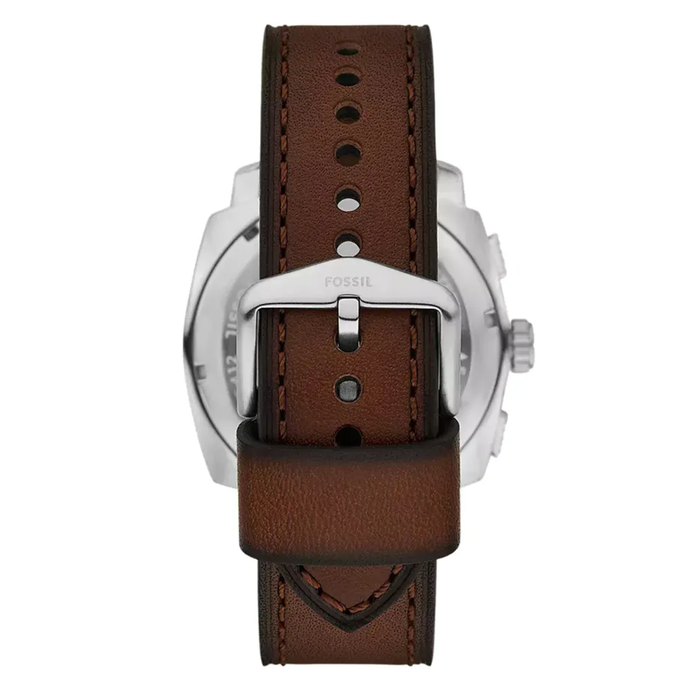 Fossil Machine Stainless Steel Green Chronograph Mens Watch in Green, additional product view 2