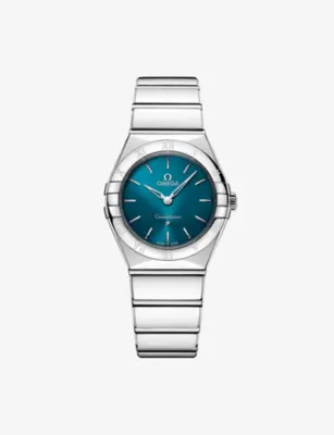 OMEGA Constellation Stainless-Steel Quartz Watch 28mm