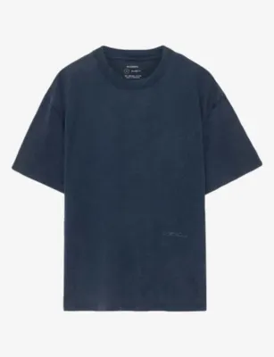 ALLSAINTS Maddox Crewneck Regular-Fit Cotton T-Shirt - Washed Black