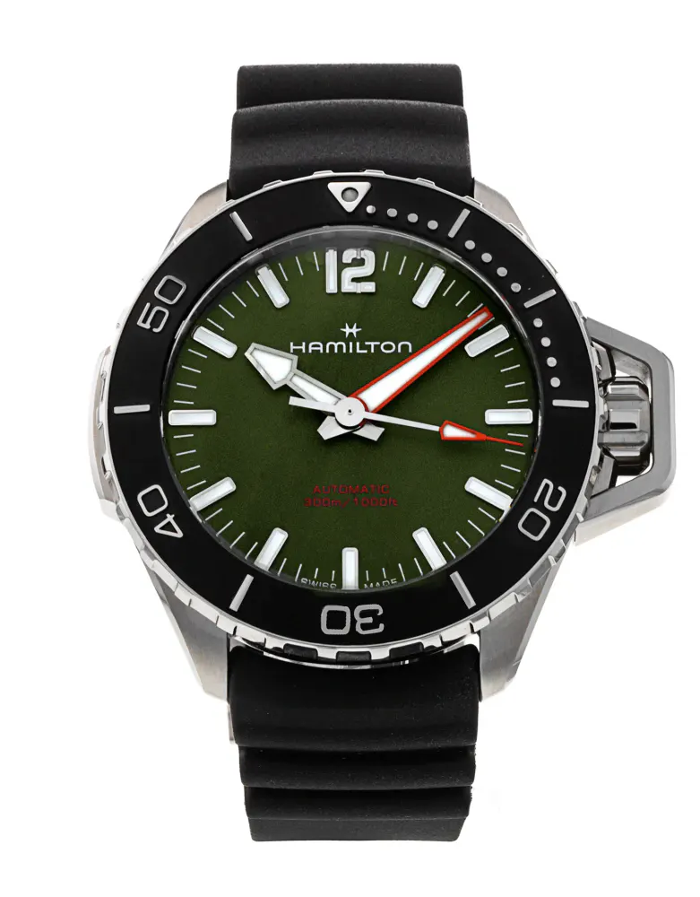 Hamilton Khaki Navy H77455360 — 2023 — Excellent in Green – Pre-owned watches