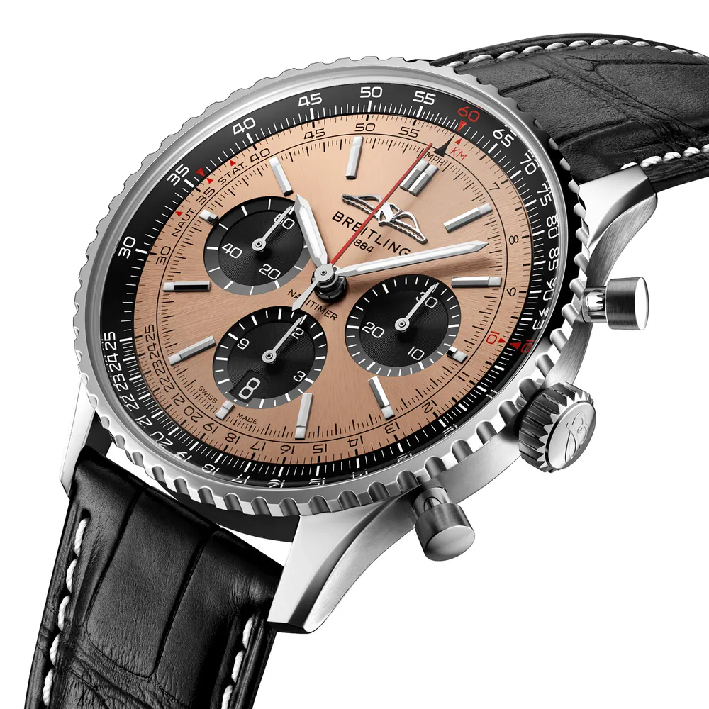 Breitling Navitimer B01 Chronograph 43 Copper Watch detail 2