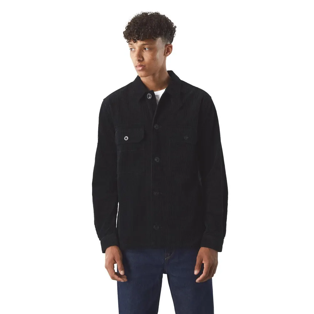 Pretty Green Men's Reed Corduroy Overshirt detail 3