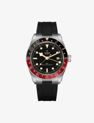 TUDOR Black Bay 58 GMT Stainless-Steel Automatic Watch 39mm in BLACK – Jewellery & Watches | Mens luxury watches