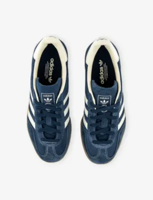 ADIDAS Gazelle Indoor Suede Trainers - 3 in NIGHT INDIGO OFFWHIT, additional product view 2
