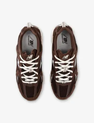 NEW BALANCE MR530 Suede And Mesh Trainers - 5.5 in PUMPERNICKEL SEA SALT, additional product view 2
