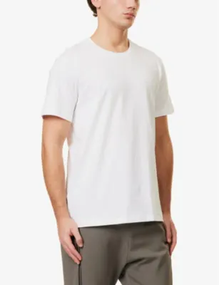 BOSS Business Bodywear logo-print pack of two cotton-jersey T-shirts detail 3
