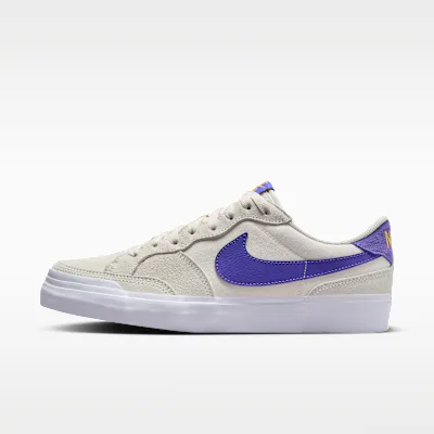 Nike SB Zoom Pogo Plus Skate Shoes - Phantom/Light Bone/University Gold/Persian Violet