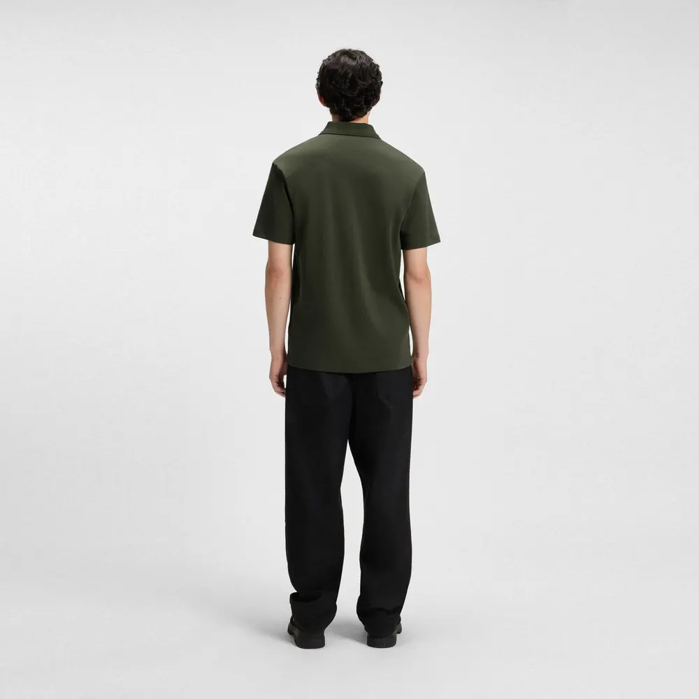 Hugo Mens HUGO Deabono Short Sleeve Polo Shirt with Logo Detail detail 3