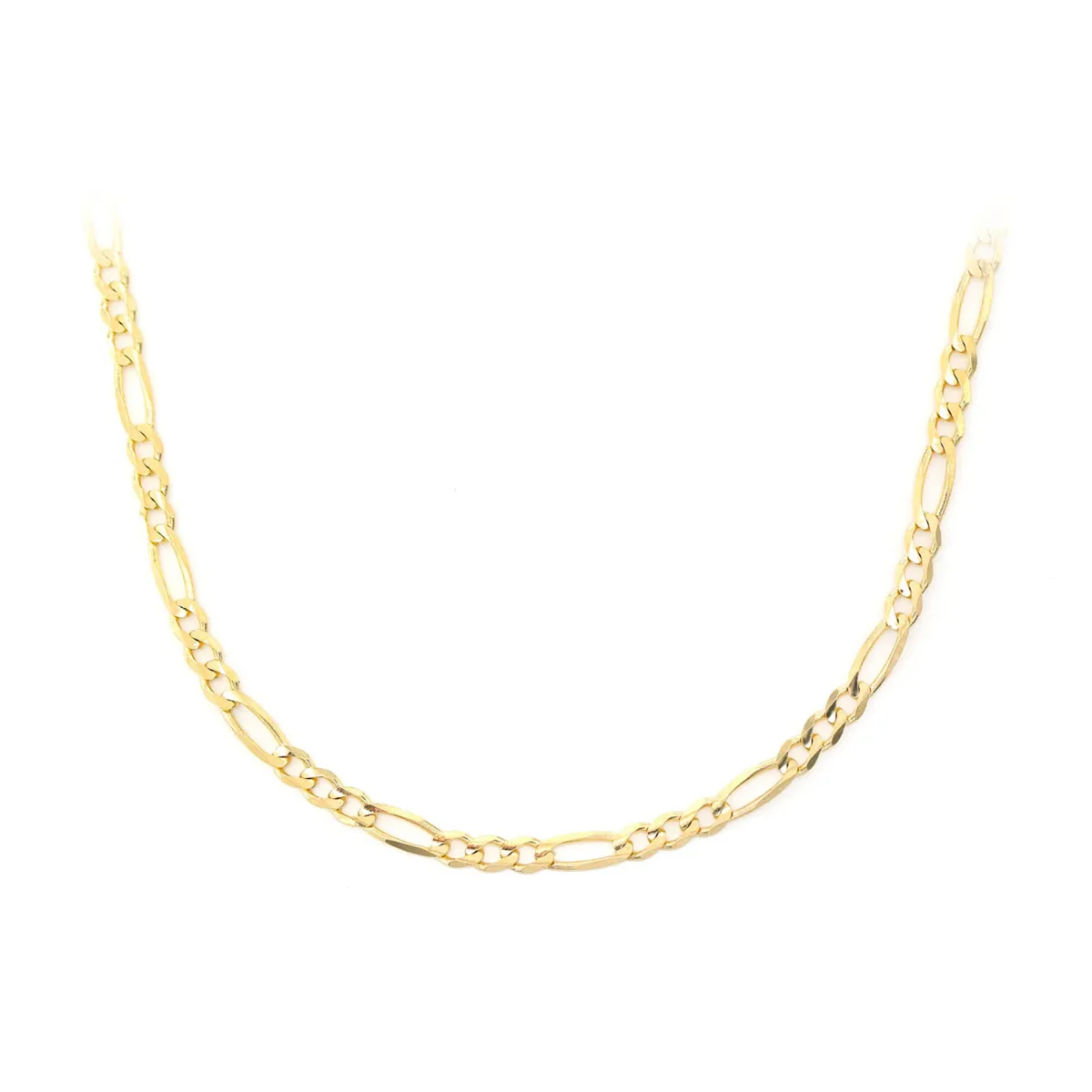 For Him Figaro Gold Chain in 3mm / Yellow Gold / 22" – Chain