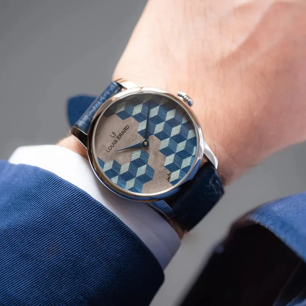 Louis Erard Marqueterie 42mm Limited Edition Mens Watch in Other, additional product view 2