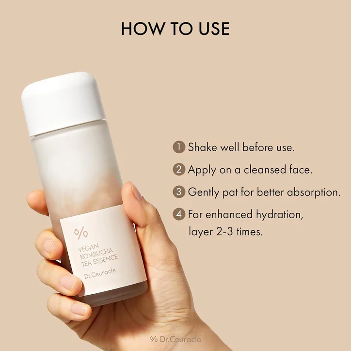 DR. CEURACLE Vegan Kombucha Tea Essence 150ml detail 2