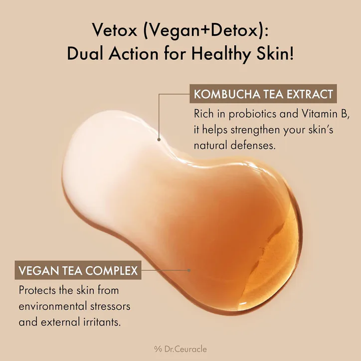 DR. CEURACLE Vegan Kombucha Tea Essence 150ml detail 3