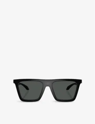 VERSACE VE4468U rectangular-frame acetate sunglasses