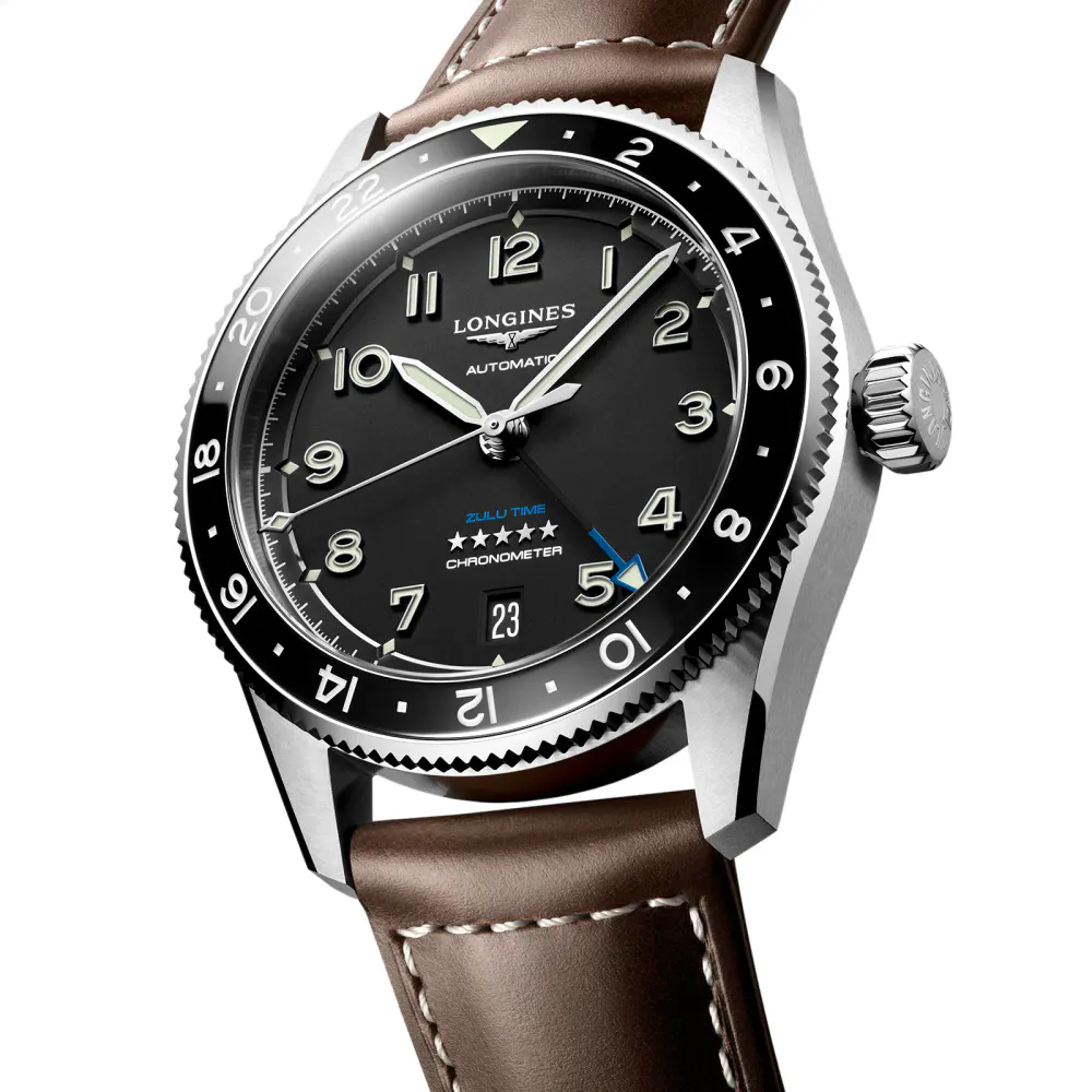 Longines Spirit Avigation 39mm Mens Watch Black in Black, additional product view 2