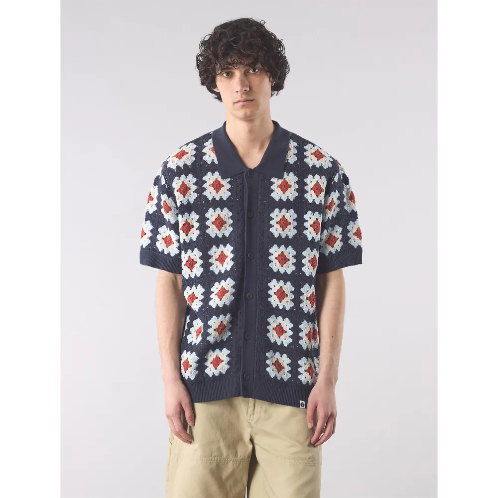 Pretty Green Men's Timperley Short-Sleeve Patterned Shirt detail 2