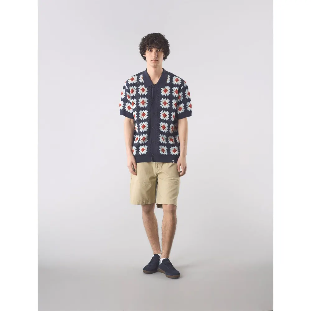 Pretty Green Men's Timperley Short-Sleeve Patterned Shirt