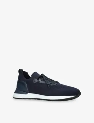MAGNANNI Grafton Knitted Trainers - EUR 41 / 7 UK MEN in Navy, additional product view 3