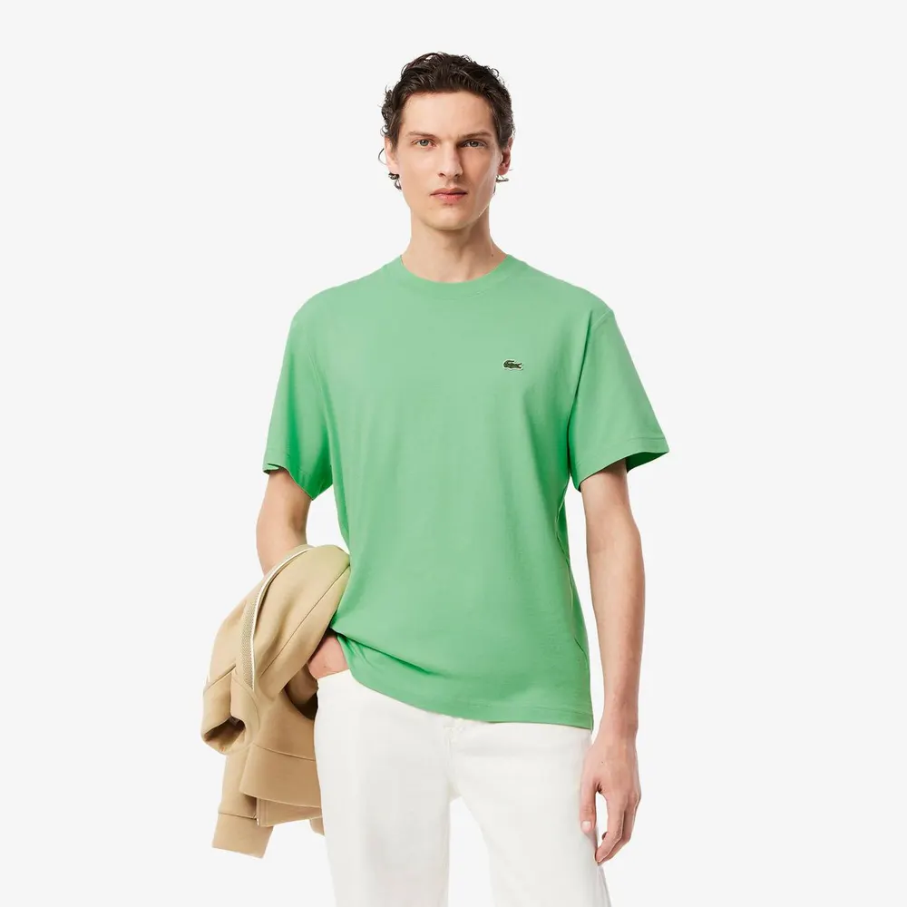 Lacoste Cotton-T-Shirt detail 3