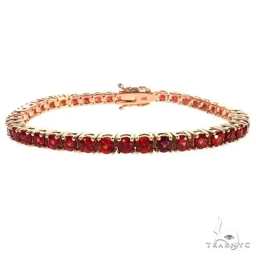 PIA - For Him GEMSTONES Red Sapphire Tennis Bracelet 69048