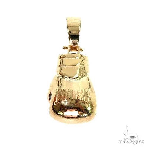 RINA - For Him FACTORY 14K Gold Small MMA Boxing Glove 66794 in Rose Gold – Pendant