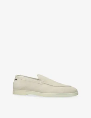 BELIER Amalfi Suede Loafers - EUR 41 / 7 UK MEN in BEIGE, additional product view 3