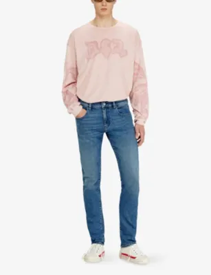 DIESEL 2019 D-Strukt Slim-Leg Denim Jeans detail 2