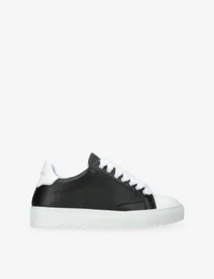 NUMERIS Atelier Leather Trainers - EUR 45 / 11 UK MEN in BLACK – Mens | Trainers | Lace up trainers