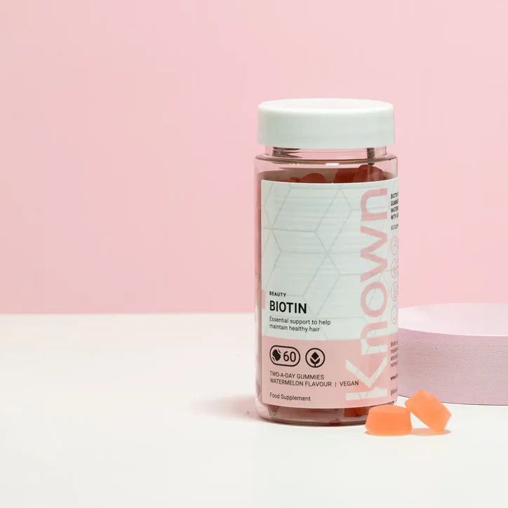 Known Nutrition Biotin 10,000mcg Watermelon Flavour 60 Gummies, additional product view 2