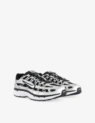 For Him P-6000 Woven Trainers - 6.5 in METALLIC SILVER METALLIC, additional product view 3