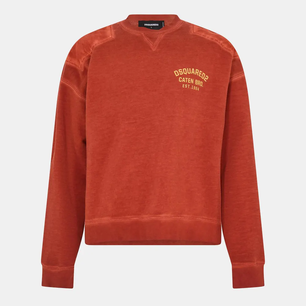 DSquared2 Men's Crew-Neck Crew Sweatshirt