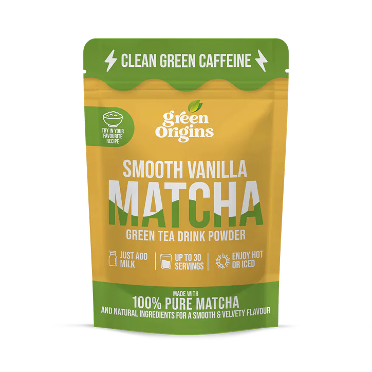 Green Origins Smooth Vanilla Matcha Green Tea Drink Powder 75g