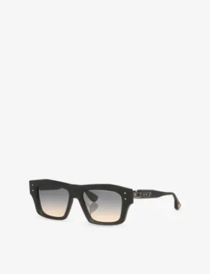 DITA D4000474 Grandmaster-Eight Rectangular-Frame Acetate Sunglasses detail 3