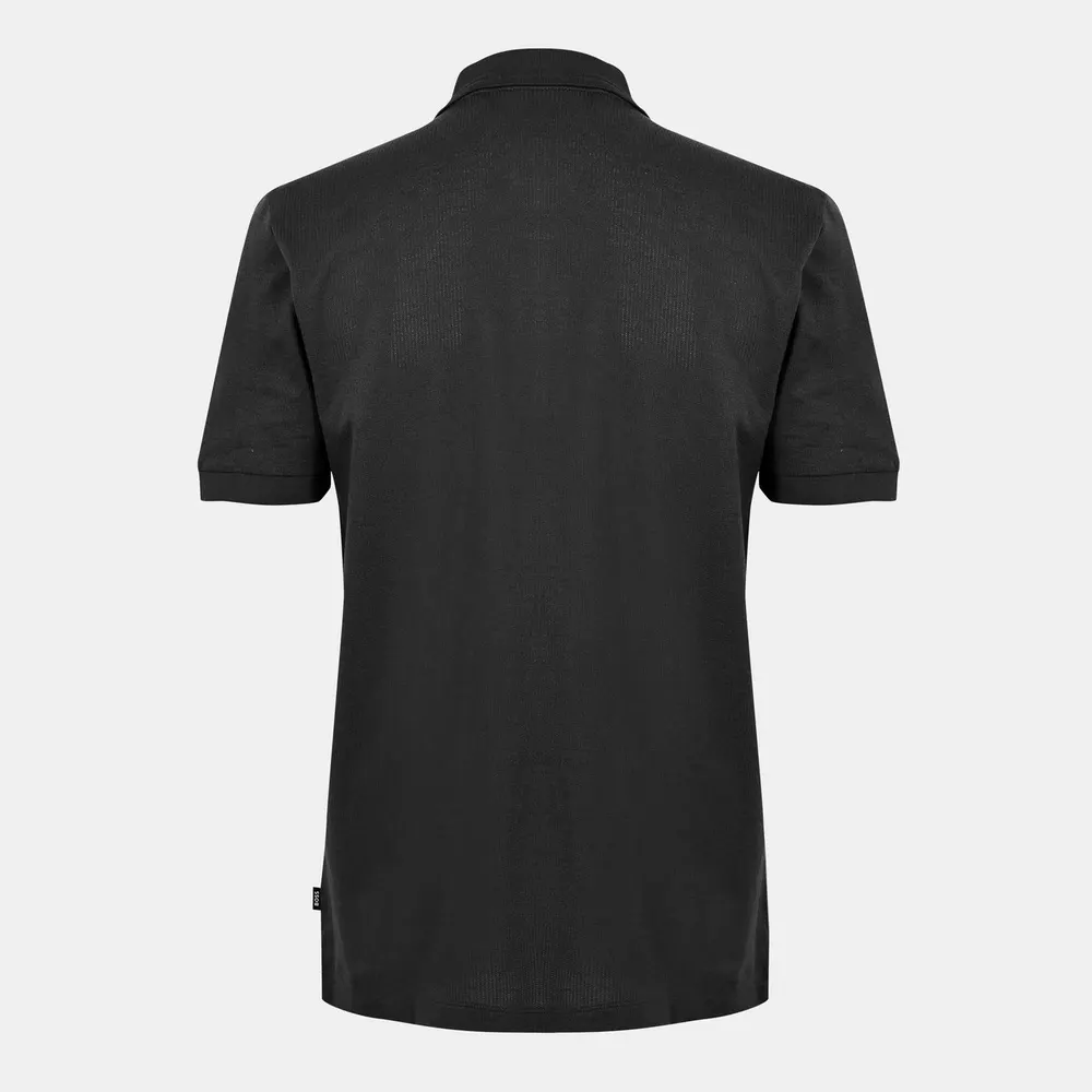 Boss Mens BOSS BLACK Paras Short Sleeve Modern Polo Shirt detail 2
